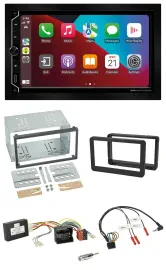 ESX 2DIN DAB USB Lenkrad Bluetooth Autoradio für Alfa Romeo Brera 159 Spider Nav