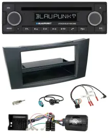Blaupunkt Lenkrad Bluetooth DAB CD USB Autoradio für Mercedes CLS E-Kl. 2002-200