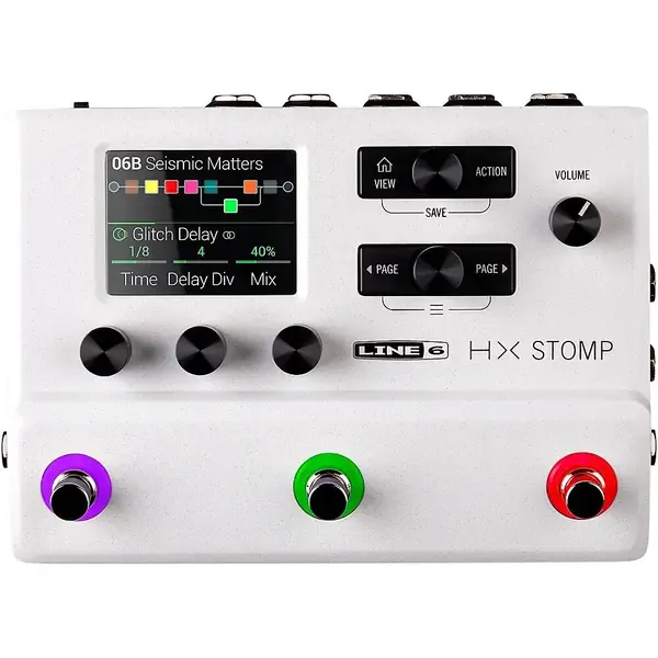 Процессор эффектов Line 6 HX Stomp Limited Edition Multi-Effects Pedal White