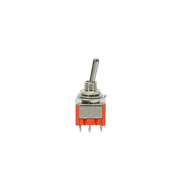 Переключатель для гитары BOSTON Mini Toggle Switch, 3-Weg-Schalter, on-off-on, nickel