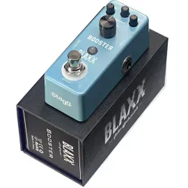 Blaxx by Stagg Model BX-BOOST Electric Guitar Boost Effect Pedal