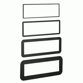 Metra 89-30-0900 Single DIN Stereo Installation Trim Kit (Pack of 4)