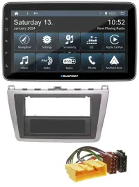 Blaupunkt USB DAB SD MP3 Bluetooth Autoradio für Mazda 6 (08-12) silber schwarz