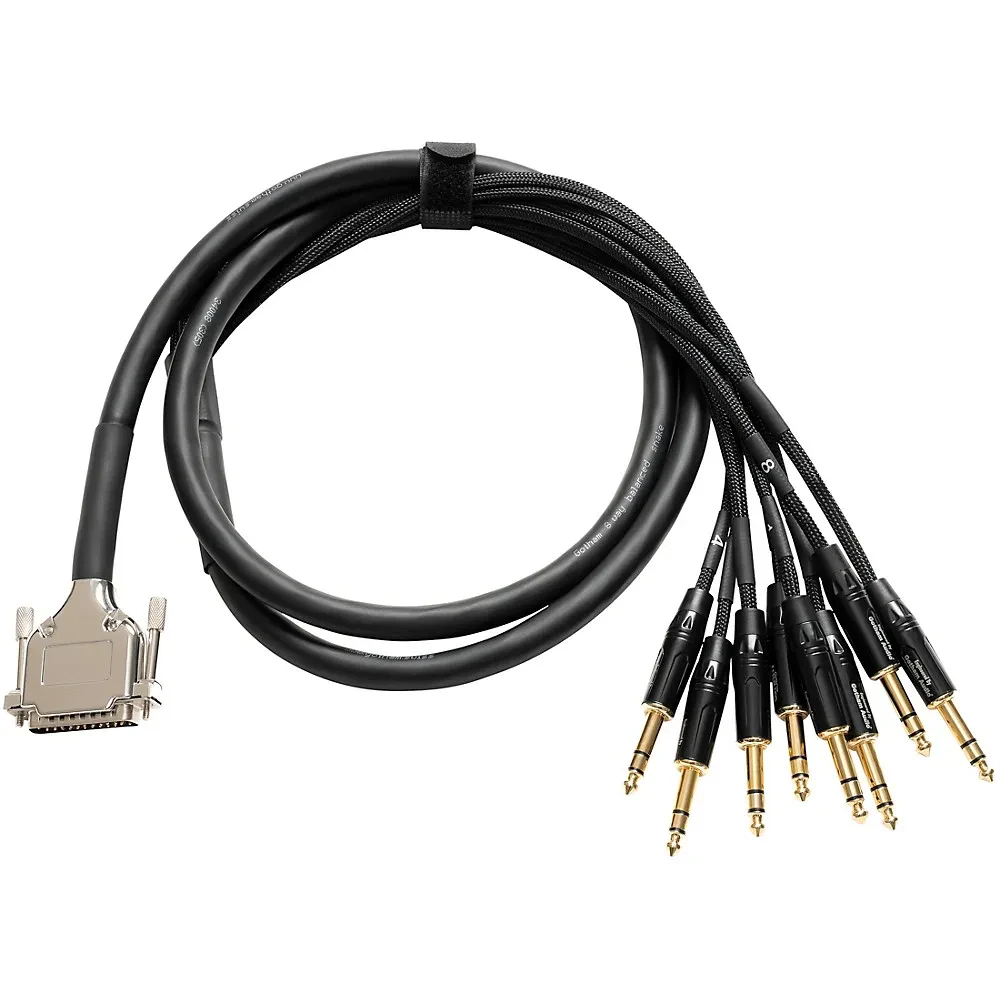 Мультикор Warm Audio Premier DB25-TRSm-20' 20 ft, черный