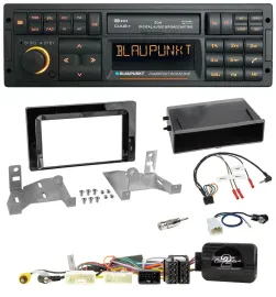 Blaupunkt USB DAB SD Lenkrad Bluetooth Autoradio für Toyota Aygo ab 2022 AB7 Kla