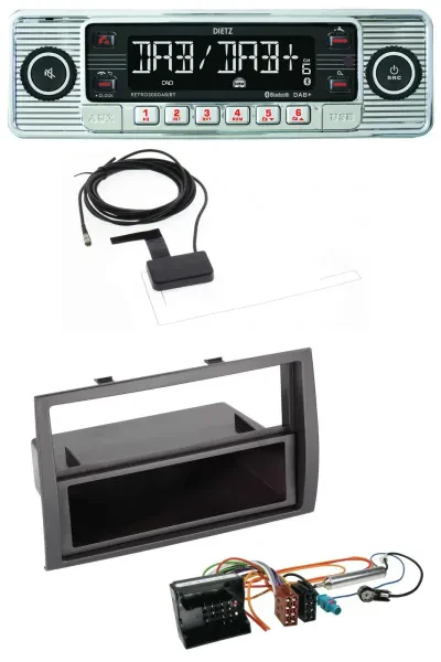 Dietz Bluetooth USB MP3 DAB Autoradio für Citroen Jumper 2006-2011 Quadlock
