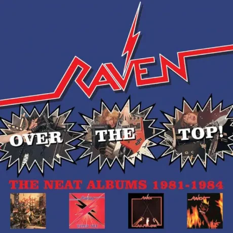 RAVEN - Over The Top! (4CD)