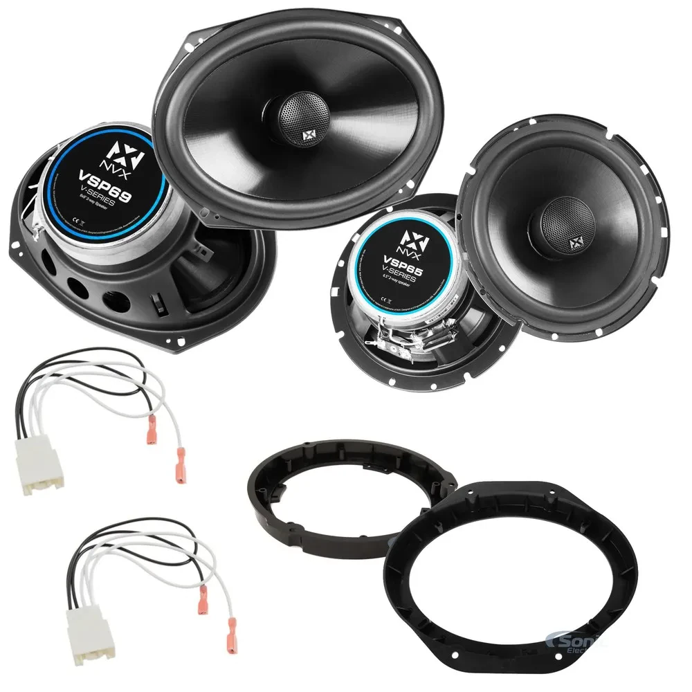 Пассивная акустическая система для Ford F-150 (2021–2024) NVX V-Series Complete Speaker Upgrade Kit