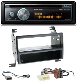 Pioneer MP3 DAB USB CD Bluetooth Autoradio für Nissan Juke (J15, 2010-2014)