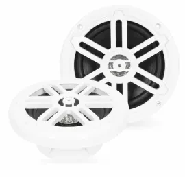 NEW! Belva BMS65WH 500W White 6.5-inch 2-Way Marine UTV/ATV Motorcycle Speakers