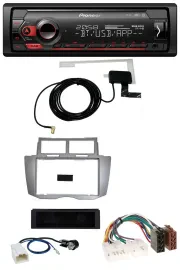 Автомагнитола для Toyota Yaris (2007–2011) Pioneer DAB, USB, MP3, Bluetooth