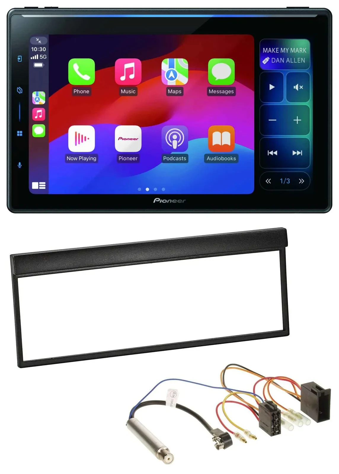 Pioneer Bluetooth DAB MP3 USB Autoradio für Skoda Fabia (bis 2003)