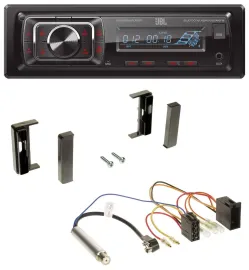 JBL SD AUX MP3 USB Bluetooth Autoradio für Audi TT (1998-2006) - ISO