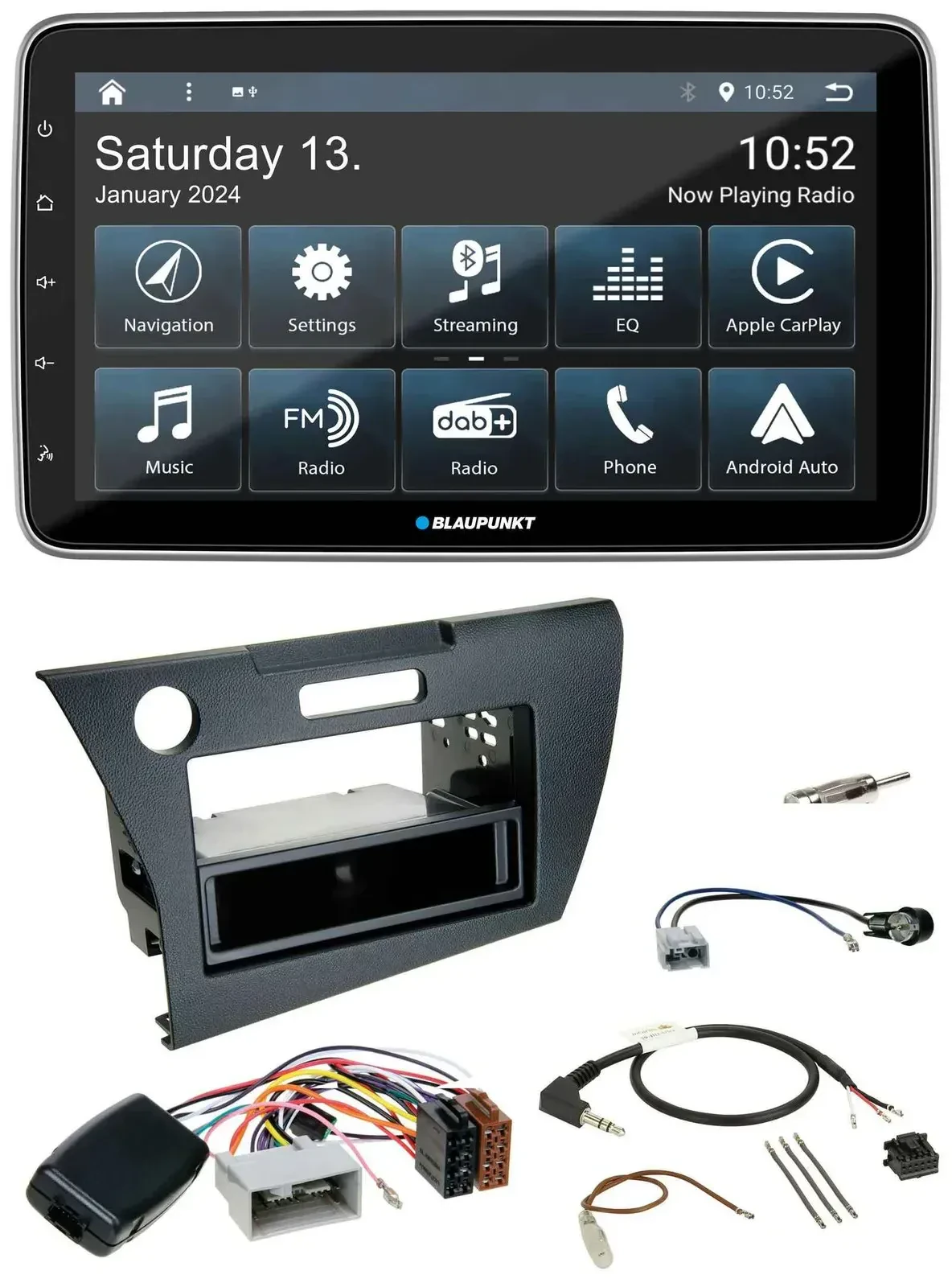 Blaupunkt USB DAB SD Lenkrad Bluetooth Autoradio für Honda CR-Z 2010-2013