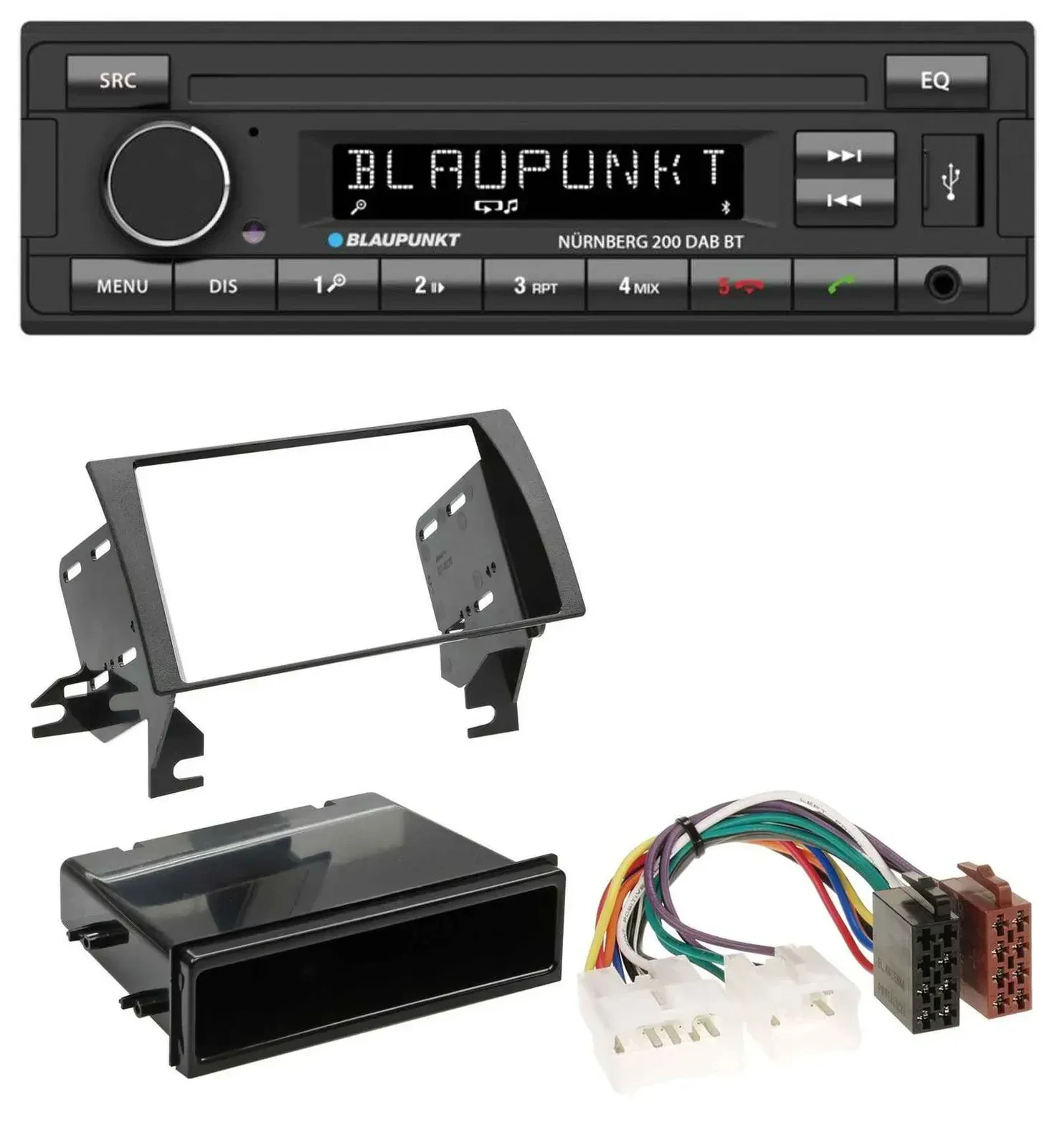 Blaupunkt USB DAB MP3 Bluetooth Autoradio für Toyota Camry (2002-2006)