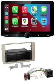 Kenwood MP3 USB DAB Bluetooth Autoradio für Lancia Musa (ab 2005)