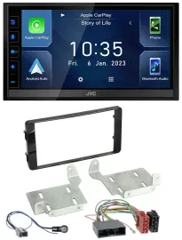 JVC DAB Bluetooth MP3 USB 2DIN Autoradio für Mitsubishi ASX (ab 2015)