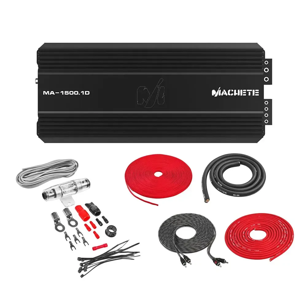 Усилитель мощности для автомобиля Deaf Bonce MLA-1500 Machete, моноблок, 1‑канальный (набор)