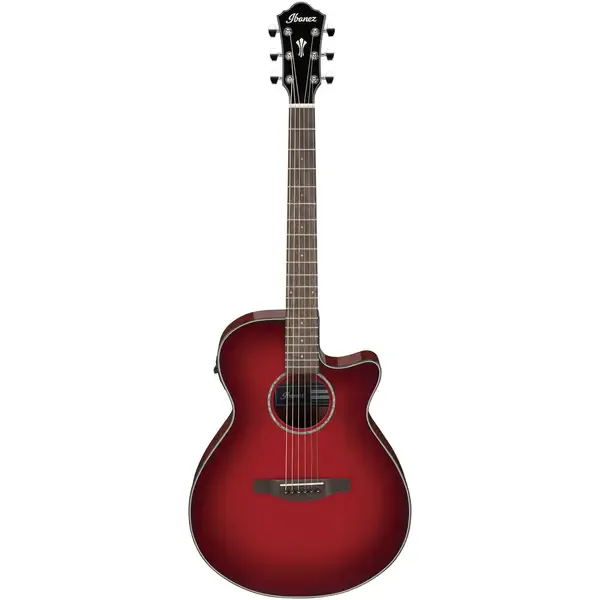 Электроакустическая гитара Ibanez AEG51 Transparent Red Sunburst