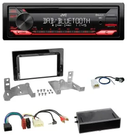 Автомагнитола для Toyota Aygo (AB7, с 2022) JVC CD DAB USB Bluetooth MP3