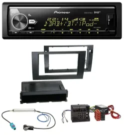 Pioneer Bluetooth USB DAB MP3 Autoradio für Audi A4 B7 04-08 Symphony Aktivsyste