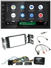 Kenwood DAB Bluetooth USB Lenkrad 2DIN Autoradio für Jeep Grand Cherokee 2011-20
