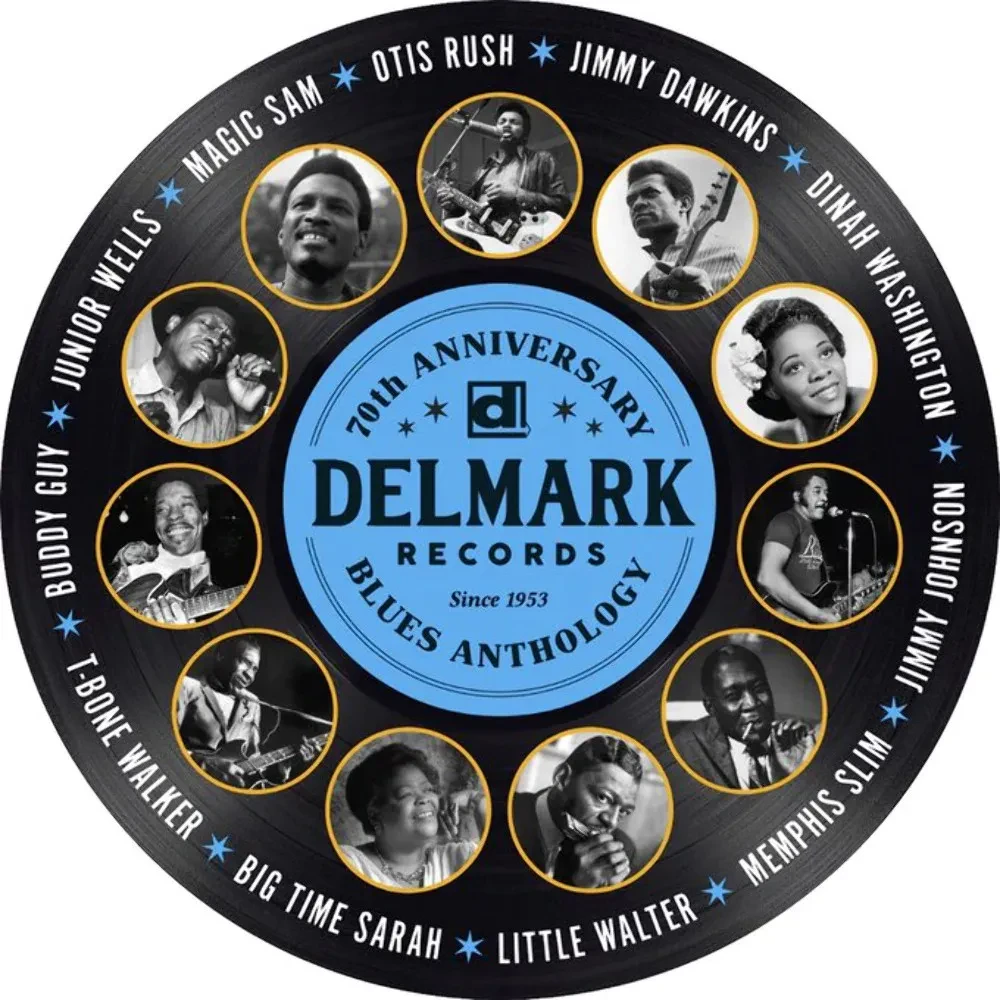 Виниловая пластинка Various – Delmark 70th Anniversary Blues Anthology Релиз 2023