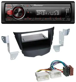 Pioneer MP3 1DIN DAB USB AUX Autoradio für Hyundai Veloster (ab 2011)