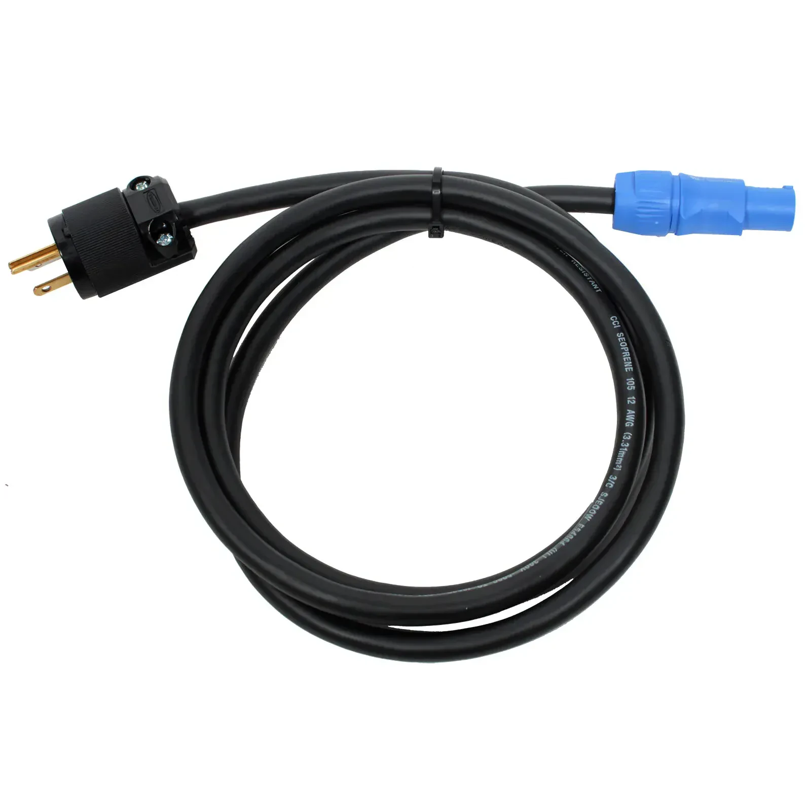 Сетевой кабель Hosa Technology PWN-210 Black 3 м