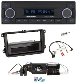 Blaupunkt DAB USB Bluetooth Lenkrad Autoradio für VW Passat Polo Scirocco Sharan