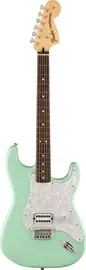 Электрогитара Fender Limited Edition Tom Delonge Stratocaster Surf Green w/ Deluxe Gig Bag