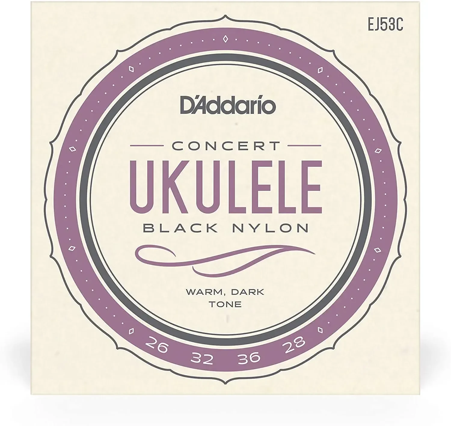 Струны для укулеле концерт D'Addario EJ53C