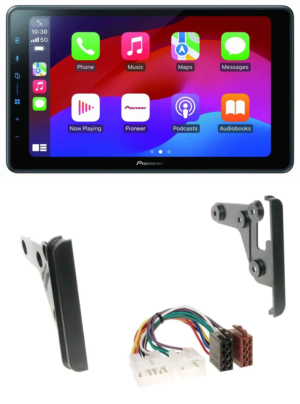 Автомагнитола для Toyota Highlander, Matrix, RAV4 Pioneer 2DIN, Bluetooth, USB, MP3, DAB