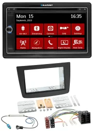 Blaupunkt Bluetooth DAB 2DIN USB DVD MP3 Autoradio für Alfa Romeo Mito 08-14 955