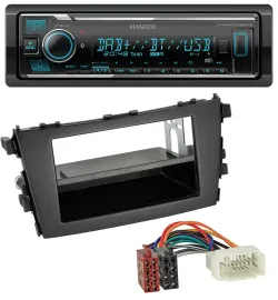 Автомагнитола для Suzuki Celerio (LF, с 2014) Kenwood Bluetooth MP3 DAB USB