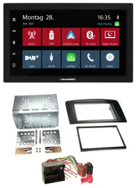 Blaupunkt MP3 Bluetooth DAB 2DIN USB Autoradio für Mercedes M-Klasse 05-11 W164