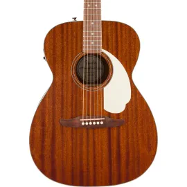Fender California Std Monterey E Grand Concert Acoustic-Electric Guitar, Sapele