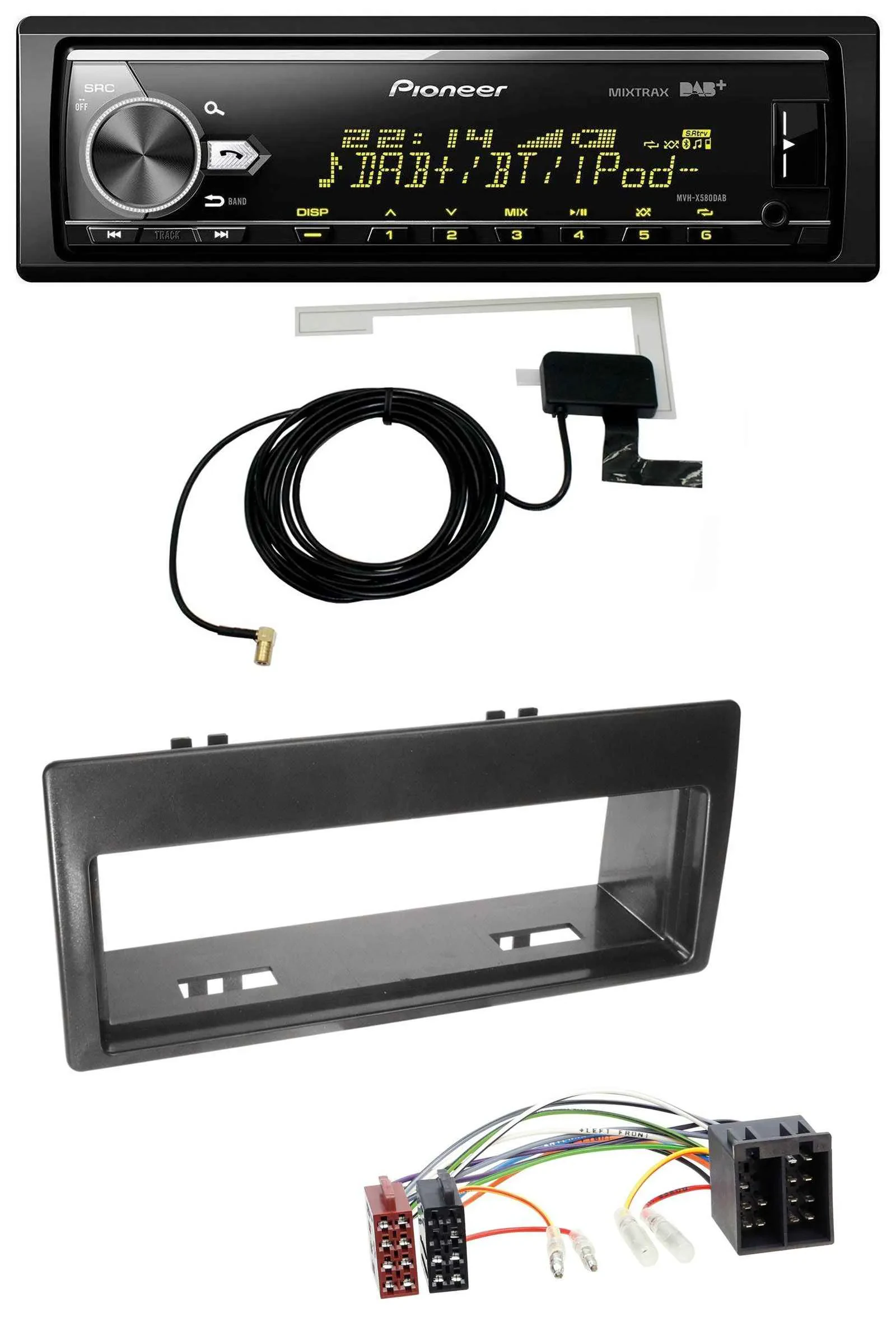 Автомагнитола Pioneer Bluetooth DAB USB MP3 для Citroen Xantia (1999–2003)
