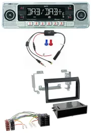 Dietz DAB USB MP3 Bluetooth Autoradio für Citroen Jumper Fiat Ducato 06-11 schwa