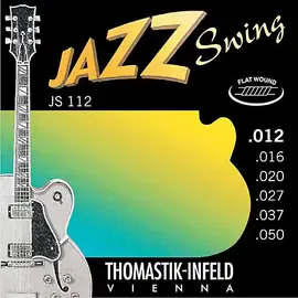 Струны для полуакустических и акустических джаз-гитар Thomastik JS 112 Jazz Swing 12-50