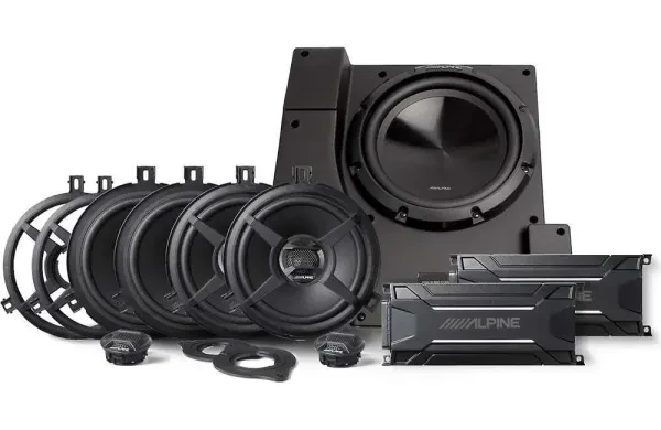Alpine PSS-22WRA (pss22wra) 2007-2018 Jeep Wrangler Unlimited JK