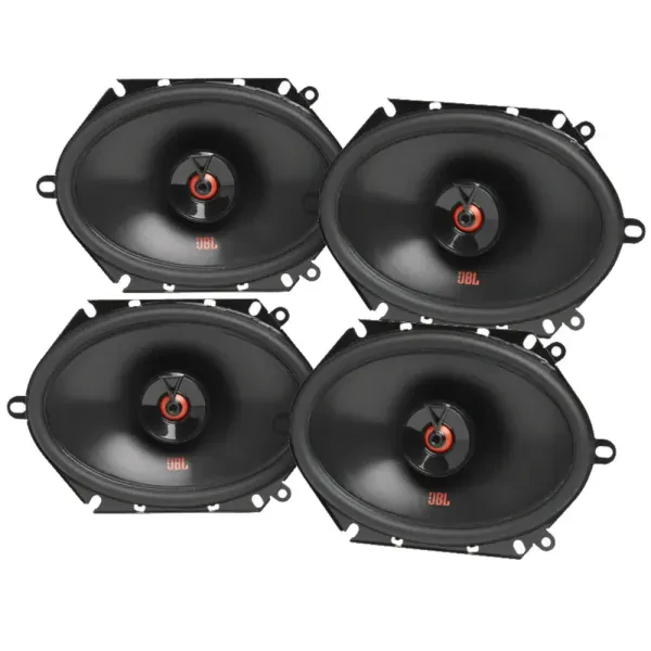 JBL Club 8622F 240W RMS 6x8" 2-Way Coaxial Car Speakers (2 Pairs)