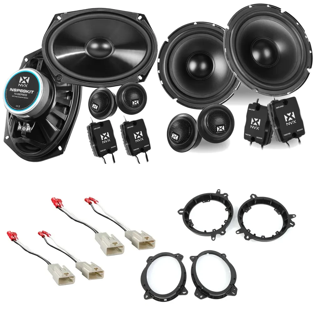 Комплект автомобильных динамиков для Toyota Tundra 2007–2021 NVX N-Series (набор)