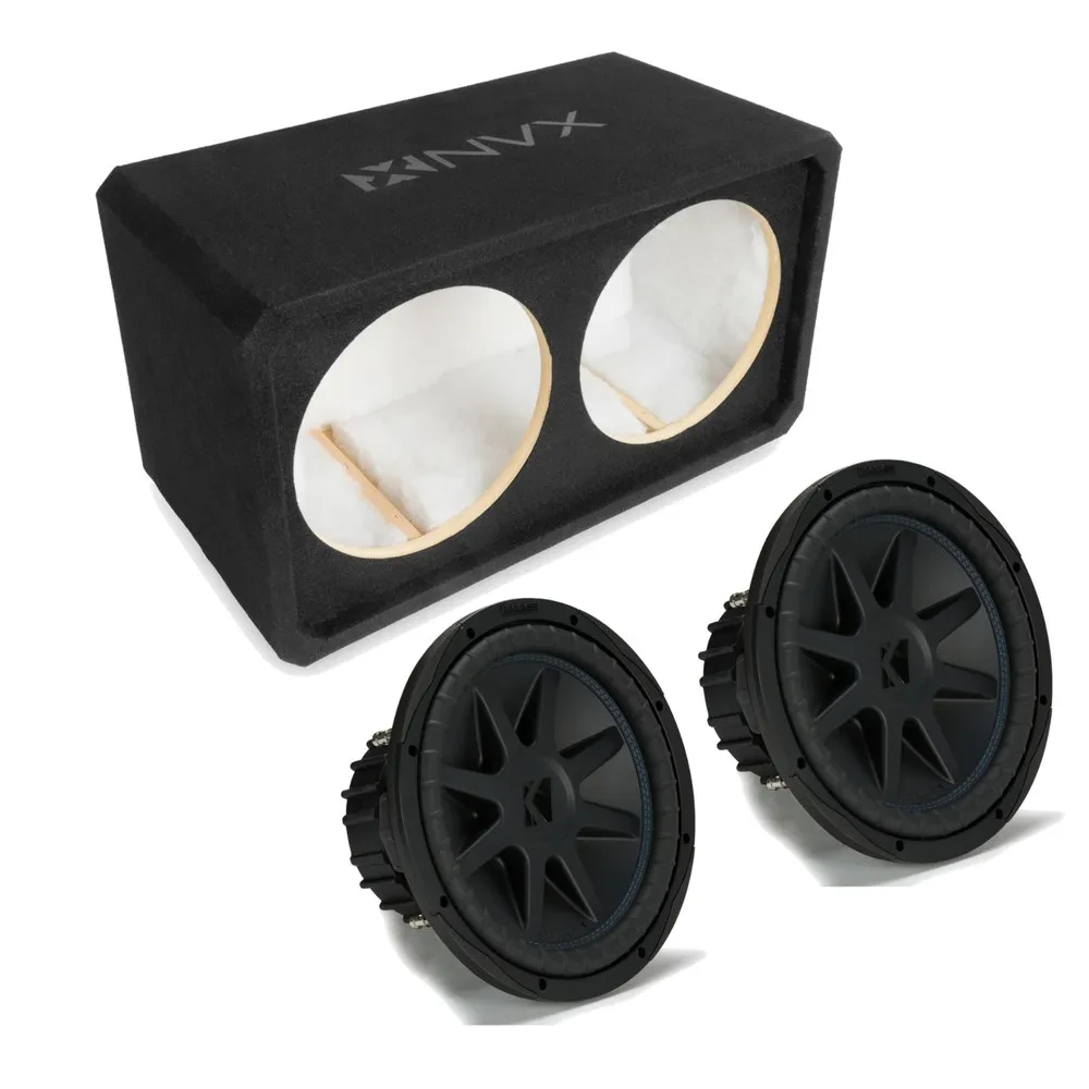 Сабвуфер пассивный NVX NE122S 2x12" Sealed, 3/4" MDF с сабвуфером CompVX