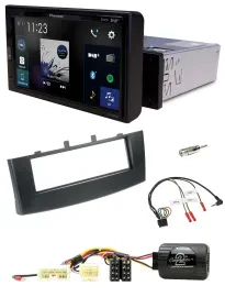 Pioneer DAB Lenkrad Bluetooth USB Autoradio für Mitsubishi Colt 2008-2012