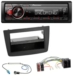 Pioneer Bluetooth USB DAB MP3 Autoradio für Alfa Romeo Mito 955 08-14 ISO schwar