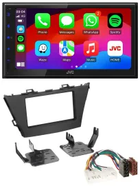 JVC Bluetooth 2DIN MP3 DAB USB Autoradio für Toyota Prius+ (ab 2012)