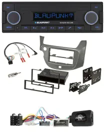 Blaupunkt DAB USB Bluetooth Lenkrad Autoradio für Honda Jazz ab 2014 silber