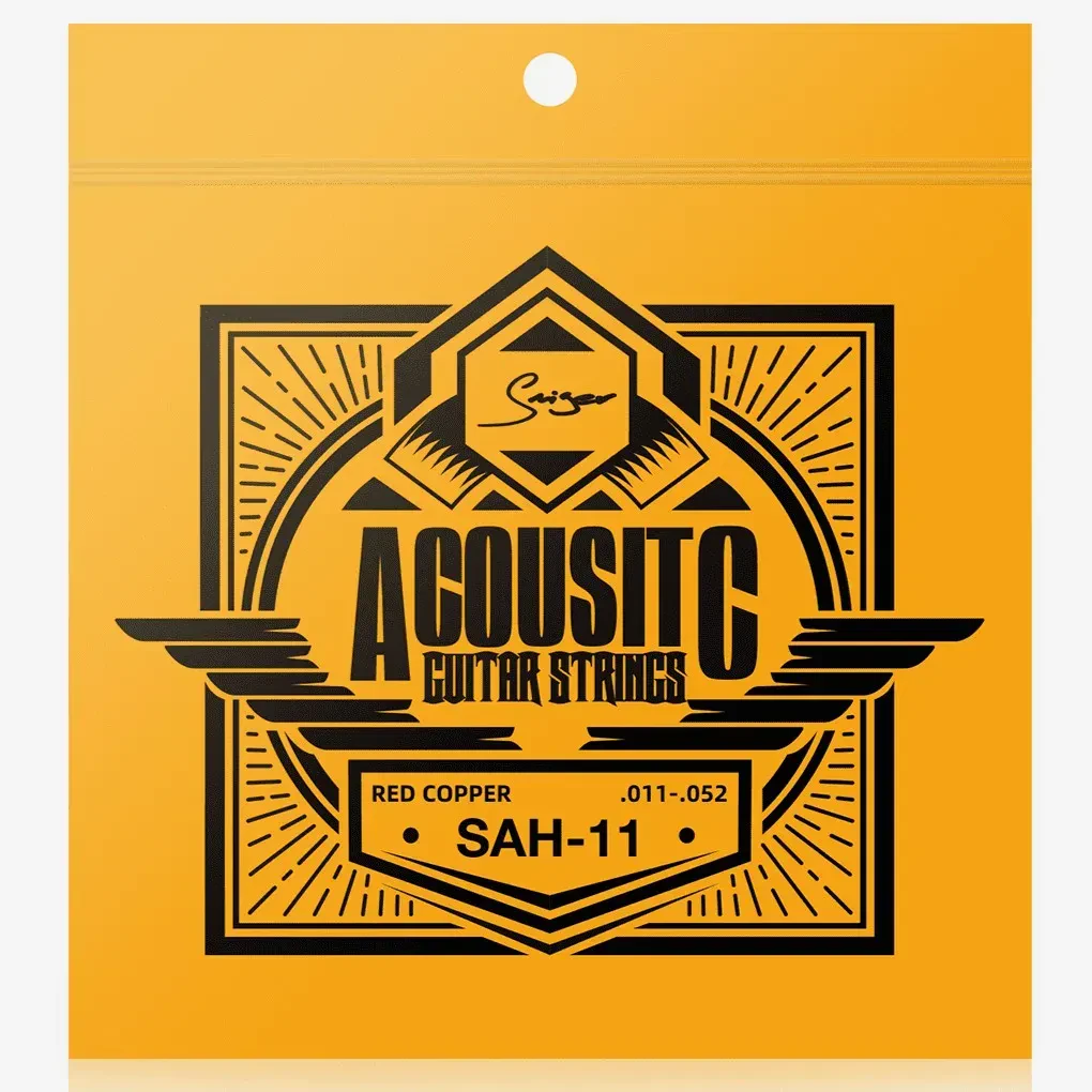 Струны для акустической гитары Smiger SAH-11 Red Copper 11-52