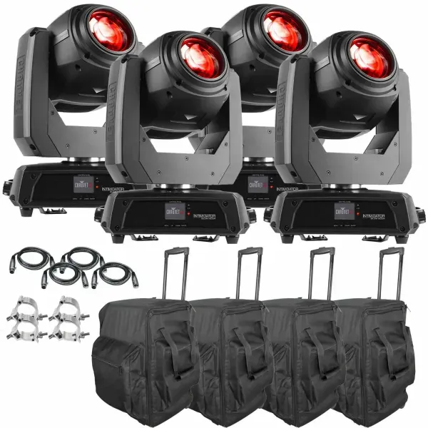 Прибор с полным движением Chauvet DJ Intimidator Beam 140SR с аксессуарами (4 штуки)